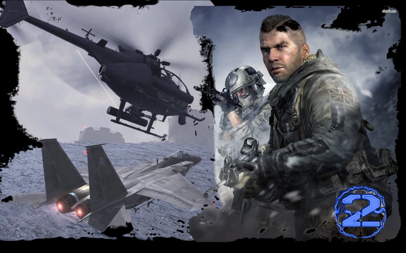 Call Of Duty: Modern Warfare 2 Duty 4: 3 - Film Transparent PNG