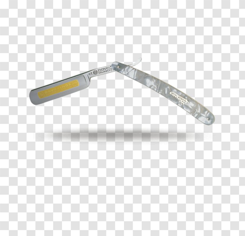 DOVO Solingen Straight Razor Shavette - Dovo Transparent PNG