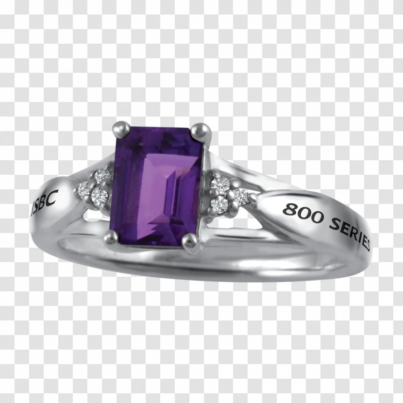 Amethyst Sapphire Product Design Silver Transparent PNG