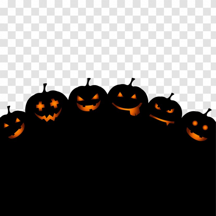 Jack-o'-lantern Halloween Pumpkin Calabaza - Holiday - Vector Transparent PNG