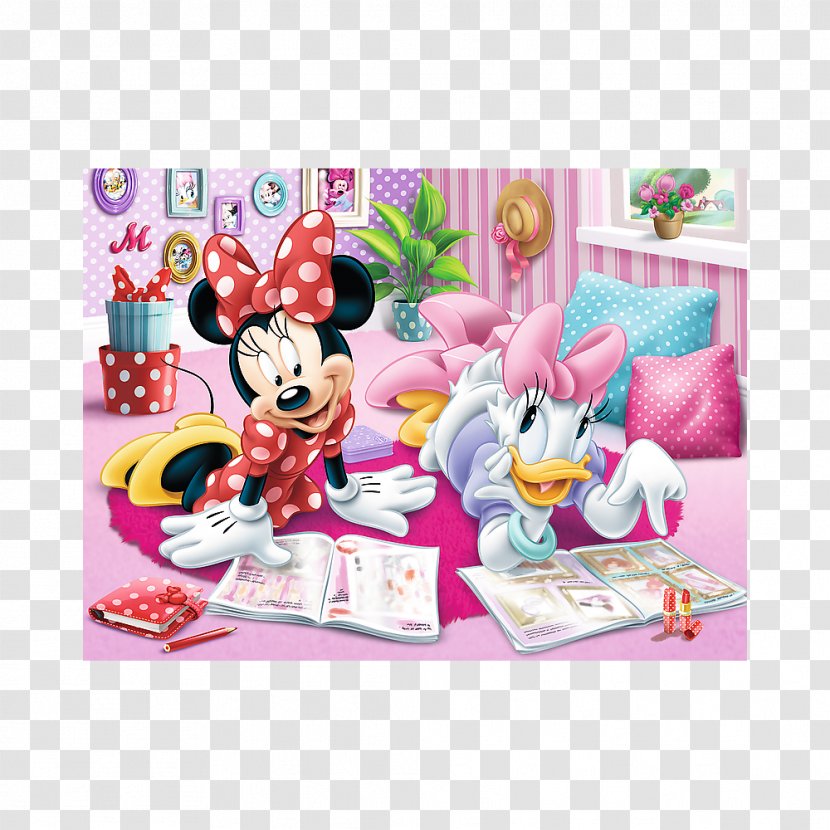 Minnie Mouse Jigsaw Puzzles Mickey Daisy Duck Trefl - Toy Transparent PNG