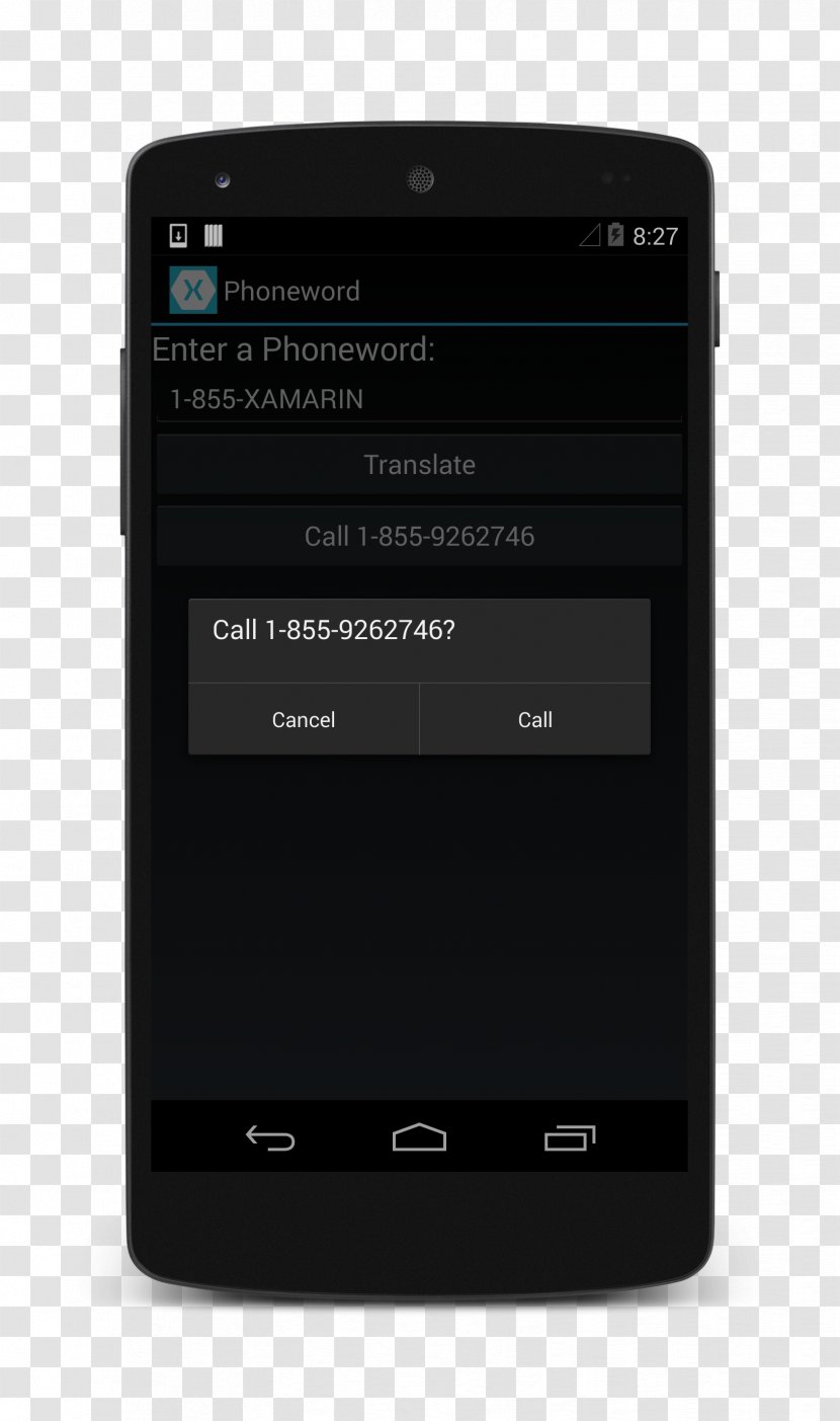 Smartphone Feature Phone Xamarin Mobile Phones Android - Intent Transparent PNG