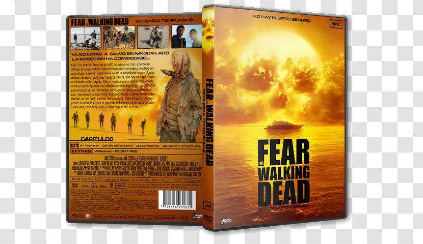 The Walking Dead - 20th Century Fox - Season 2 Fear 1 DVDFear Transparent PNG