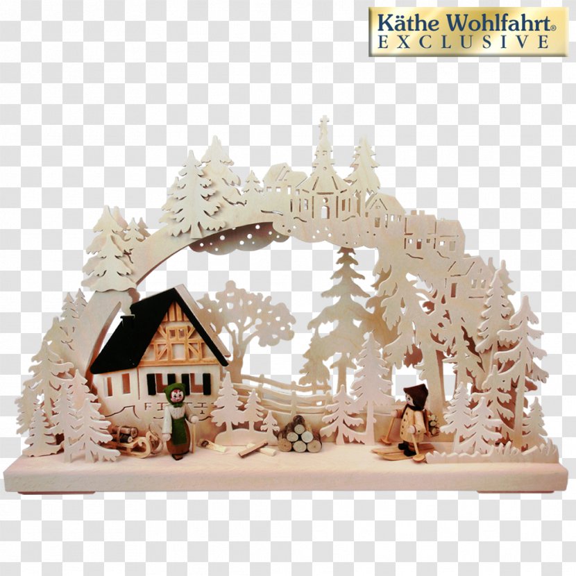 Woodworking Schwibbogen Christmas Day Ornament - Scroll Saws - German Decorations Transparent PNG