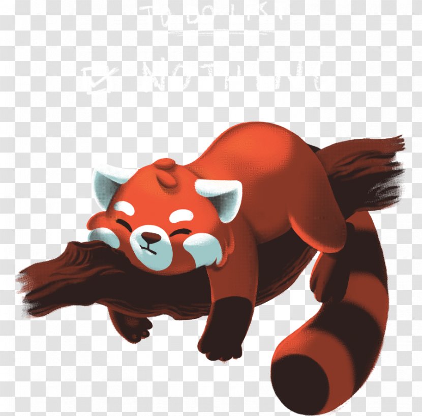 Giant Panda Red Clip Art T-shirt Raccoon - Carnivoran Transparent PNG