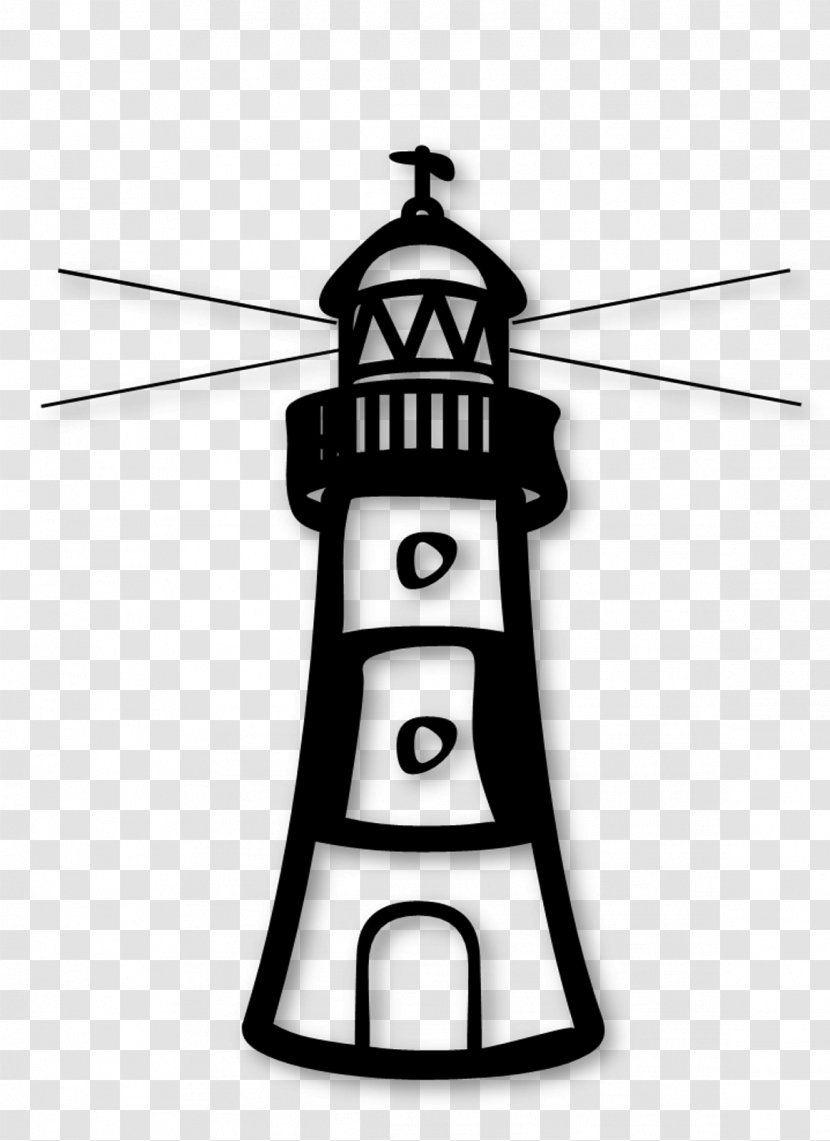 Light Background - Art - Lighthouse Blackandwhite Transparent PNG