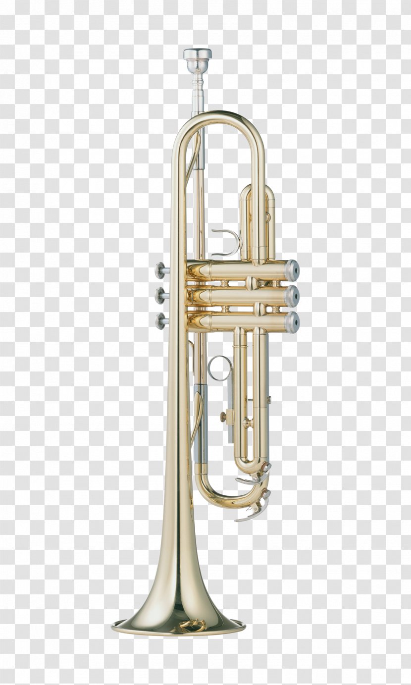 Trumpet Musical Instrument Brass Tuba Wind - Silhouette - Metal Instruments Trombone Transparent PNG