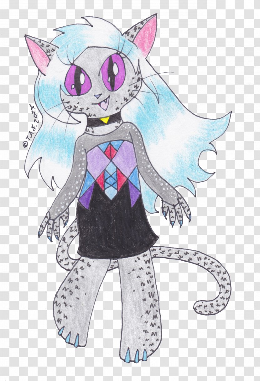 Cat Monster High Doll Drawing - Silhouette Transparent PNG