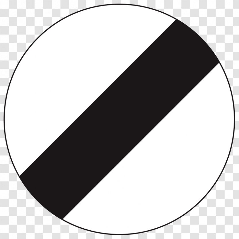 The Highway Code Speed Limit Traffic Signs Regulations And General Directions Driving - Monochrome Photography - Black White Road Transparent PNG