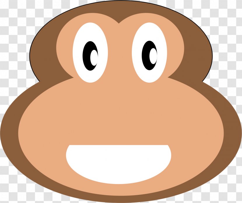 Face Cheek Mouth Facial Expression Nose - Head - Monkey Transparent PNG