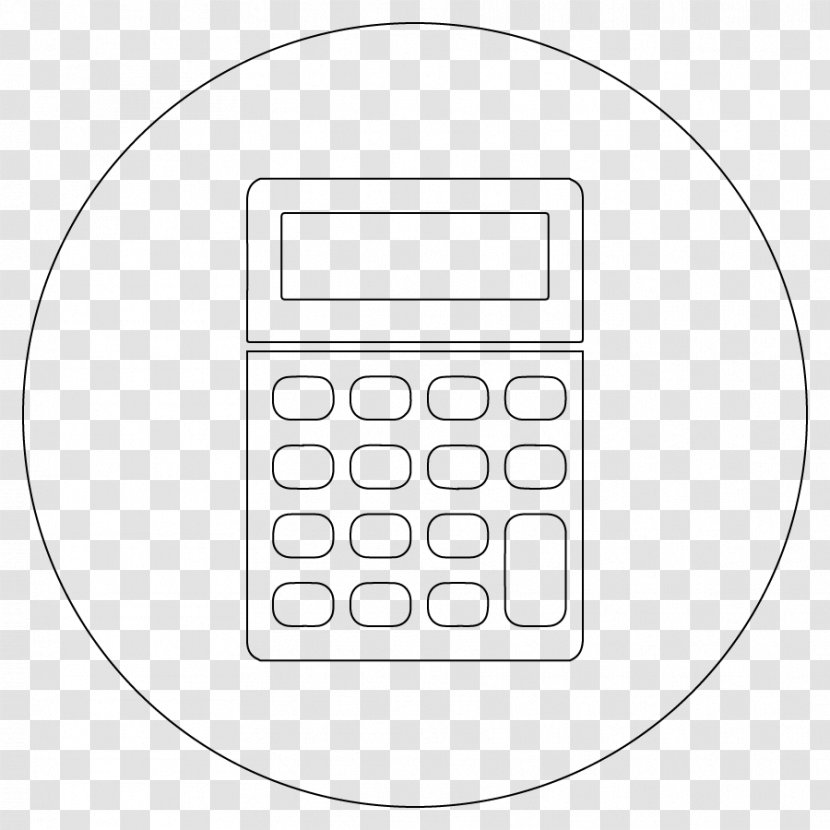 Numeric Keypads Telephony Line - Art - Design Transparent PNG