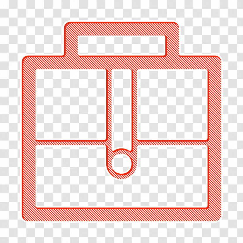 Briefcase Icon Job Office - Work - Rectangle Transparent PNG