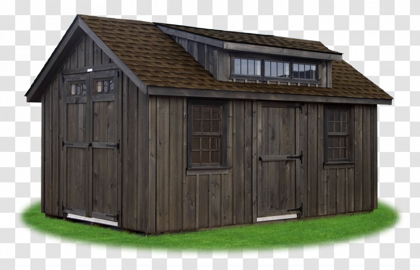 Shed Roof Shingle Siding Window House - Cottage Transparent PNG