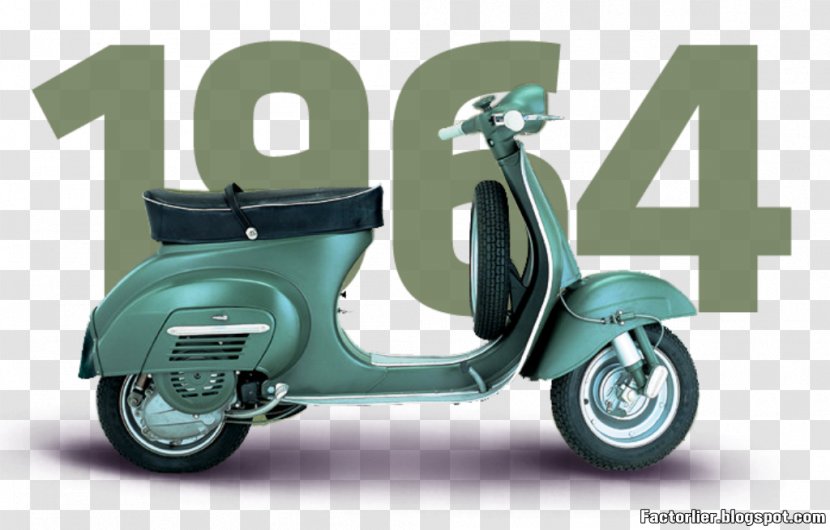 Vespa PK Piaggio Scooter Motorcycle - Car Seat Transparent PNG