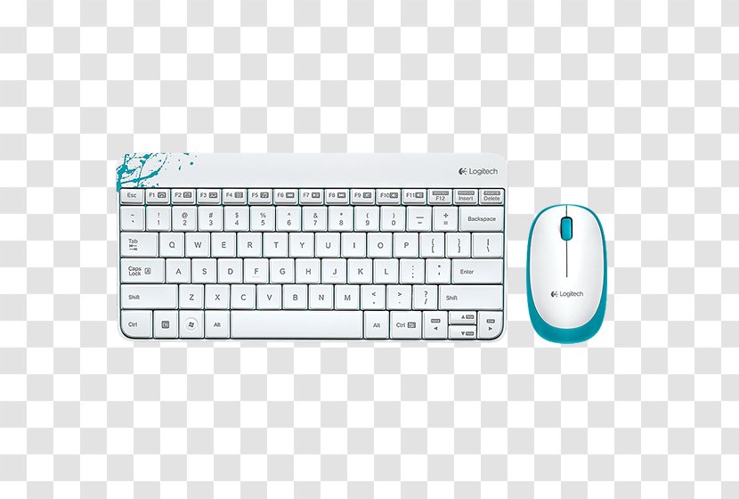Computer Keyboard Mouse Wireless Logitech Laptop - Component Transparent PNG