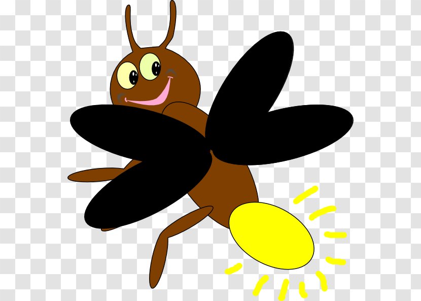 Firefly Royalty-free Clip Art - Glowworm - Lightening Bug Cliparts Transparent PNG