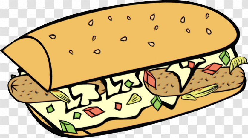 Junk Food Cartoon - Fast - American Drawing Transparent PNG