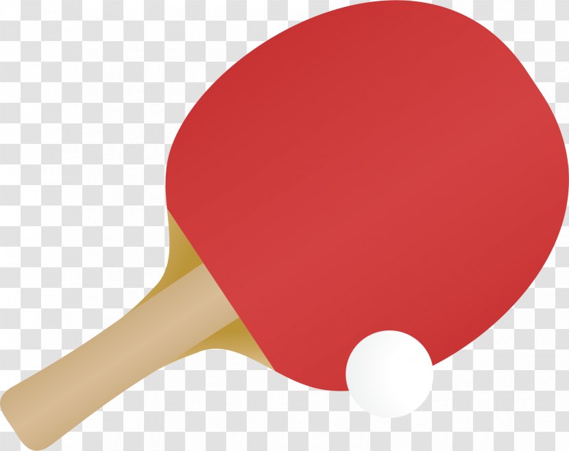 Table Tennis Racket Ping - Pong Paddle Transparent PNG