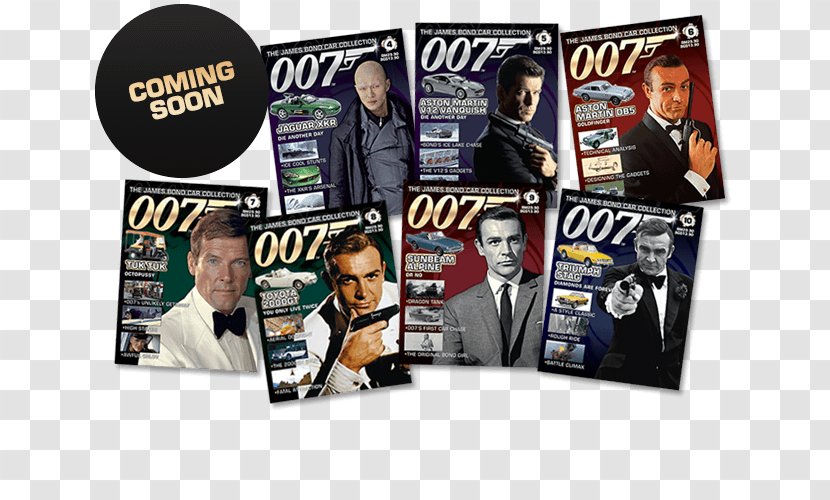 James Bond Car Collection Danjaq Eon Productions - Eaglemoss Publications Ltd - Cars Transparent PNG