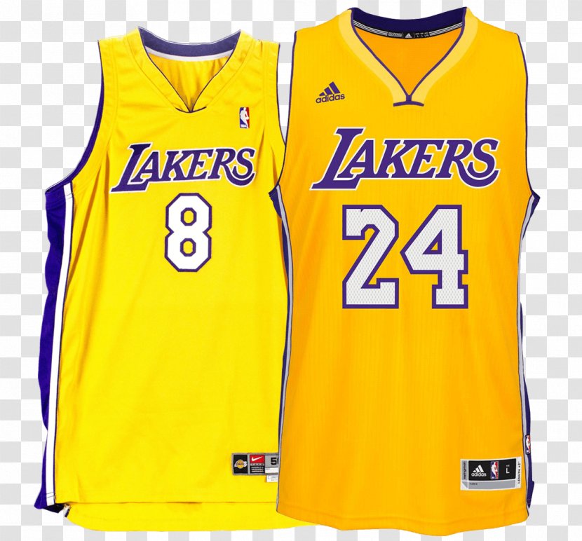 Sports Fan Jersey Los Angeles Lakers Sleeveless Shirt - Sleeve - Kobe Bryant Transparent PNG