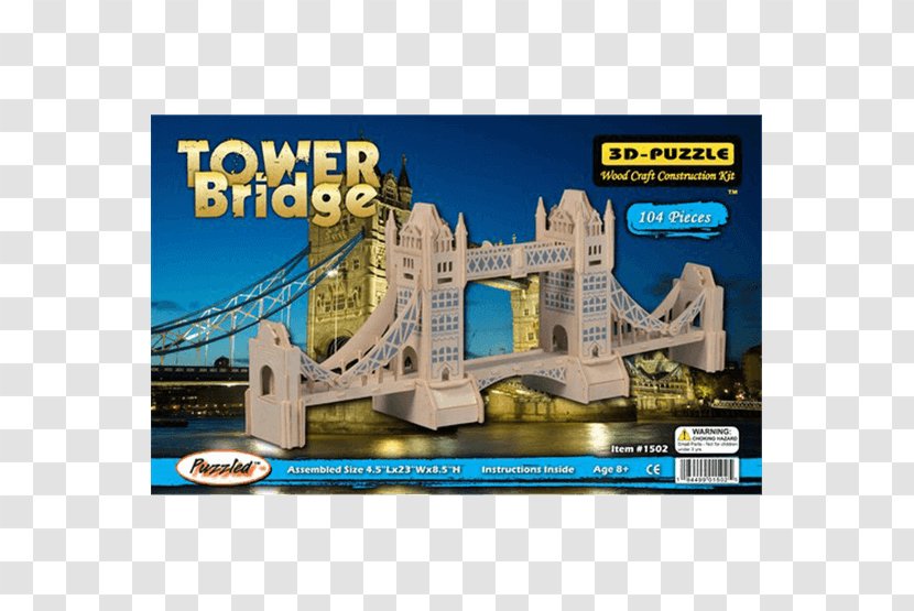 Tower Bridge Of London Jigsaw Puzzles Game - Transport Transparent PNG