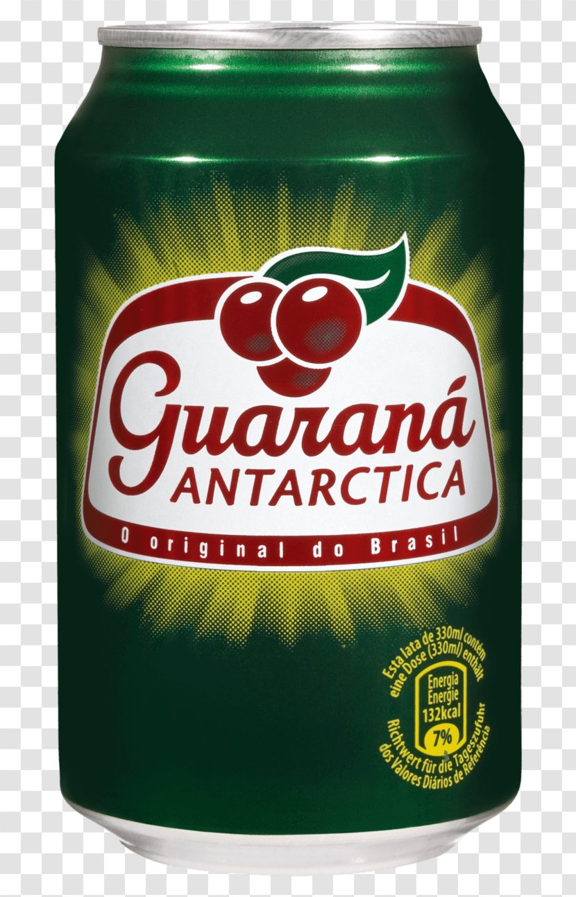 Fizzy Drinks Guaraná Antarctica Guarana Brazil - Drink Can Transparent PNG