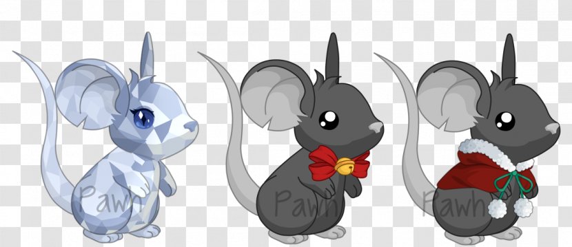 Domestic Rabbit Hare Transformice Cartoon Mouse - Flower Transparent PNG