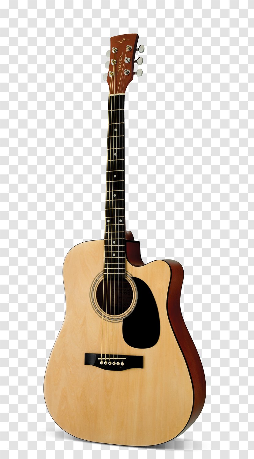 Steel-string Acoustic Guitar Yamaha Corporation Musical Instruments - Silhouette - Folk Transparent PNG