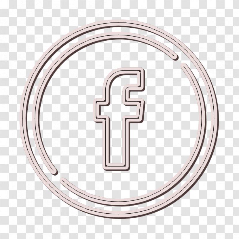 Facebook Icon Social Circles Logo - Metal Transparent PNG