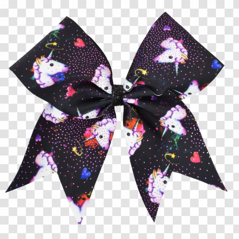 Unicorn Bow And Arrow Basket Ribbon Cheerleading - Pink - Cheer Transparent PNG