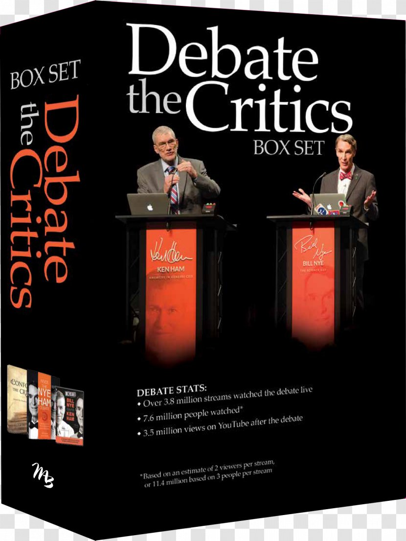 Bill Nye–Ken Ham Debate Inside The Nye Debate: Revealing Truths From Worldview Clash Of Century Answers In Genesis Book - Paperback Transparent PNG