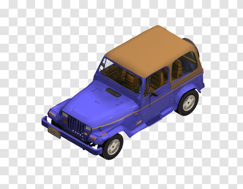 Jeep Wrangler Model Car Scale Models - Vehicle - 3DS MAX Icon Transparent PNG