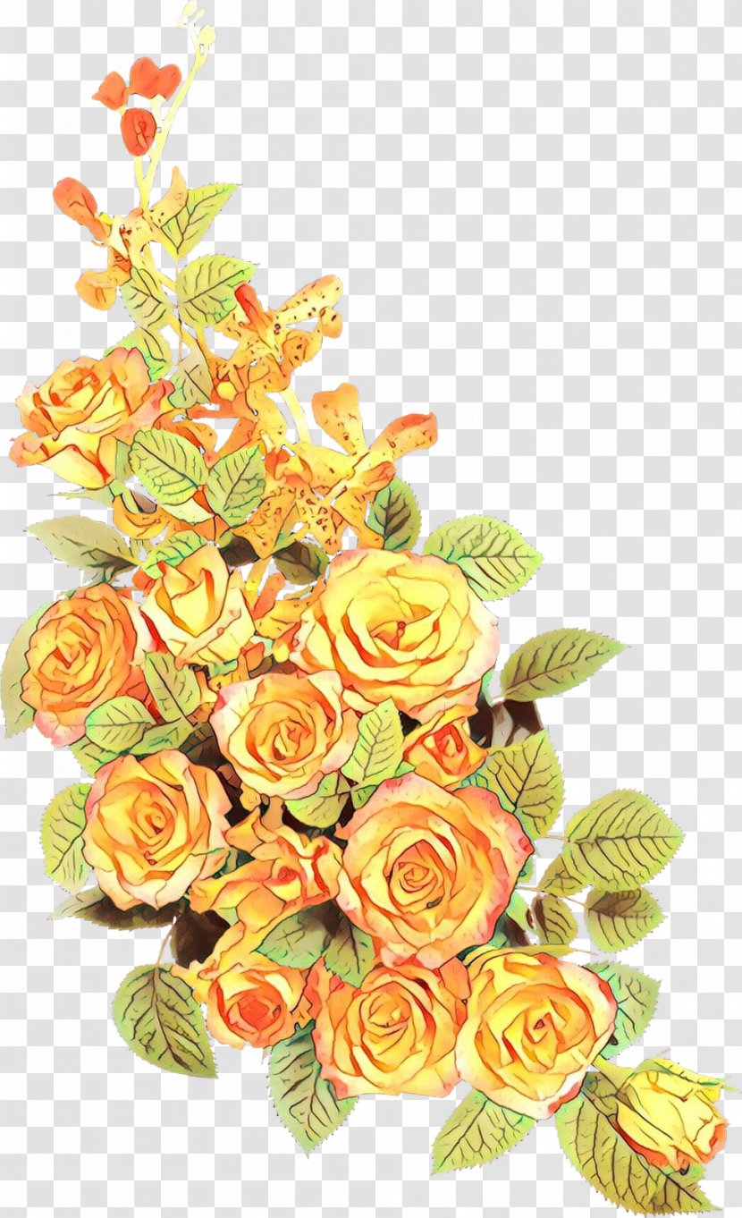 Garden Roses Flower Image - Bouquet - Petal Transparent PNG