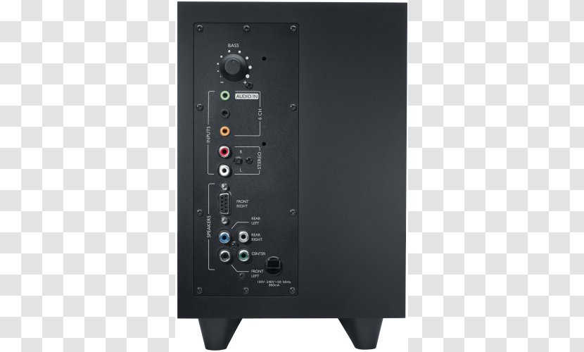 Logitech Z506 5.1 Surround Sound Loudspeaker Computer Speakers - Technology Transparent PNG