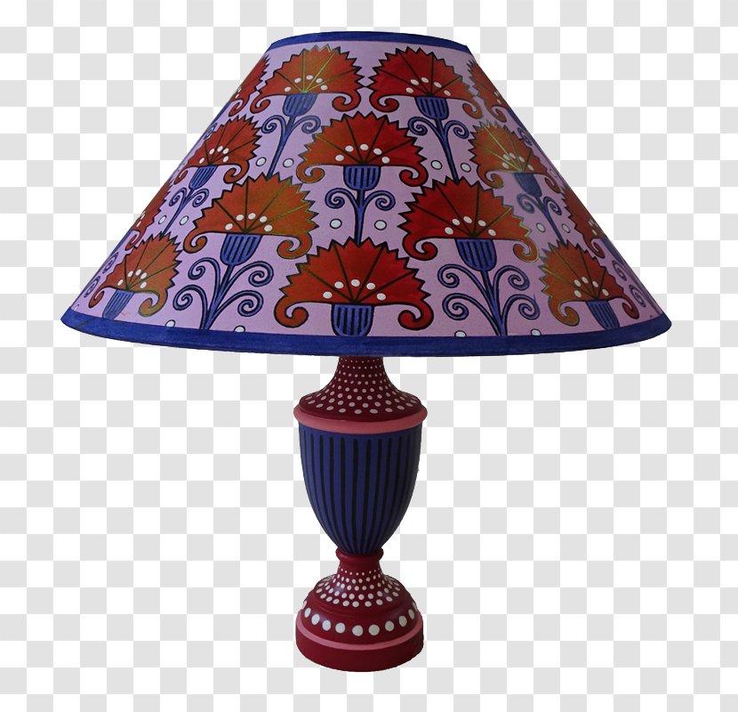 Lamp Shades Cobalt Blue Northern Red Oak Sabal Palm - Lighting Accessory - Hand-painted Paper Transparent PNG