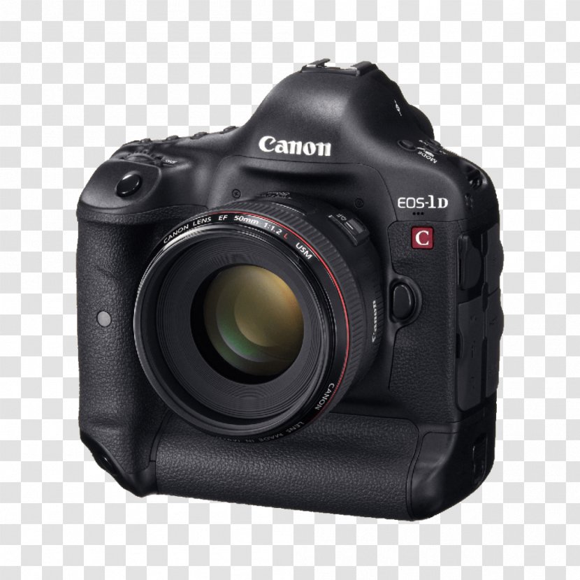 Canon EOS-1D C X Digital SLR Camera - Reflex Transparent PNG