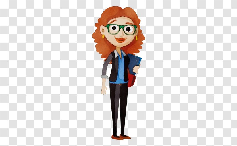 Teacher Cartoon - Puppet - Action Figure Transparent PNG