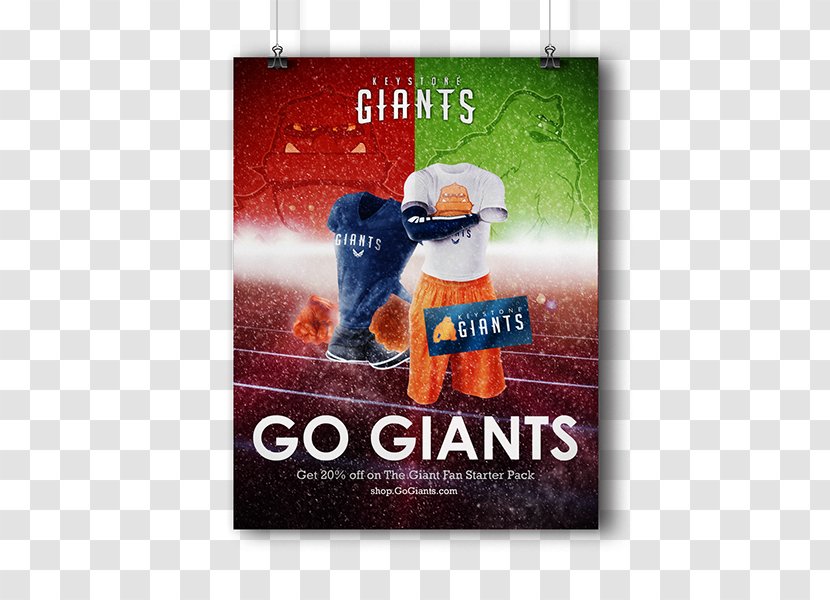 Brand Product - Poster - Giants Vs Clothing Transparent PNG