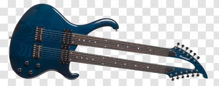 Electric Guitar Musical Instruments Multi-neck Taurus Monster Transparent PNG