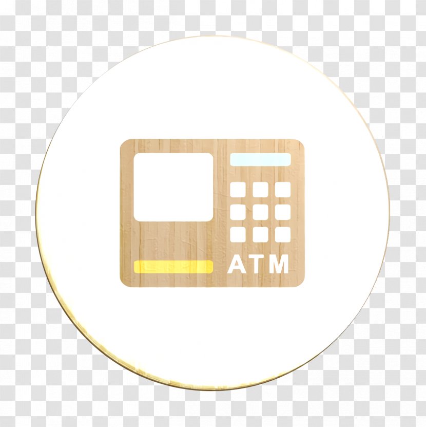 Atm Icon Bank Cash - Logo - Yellow Transparent PNG