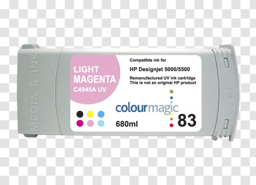 Electronics Accessory Hewlett-Packard Magenta Ink Cartridge - Dj Light Transparent PNG