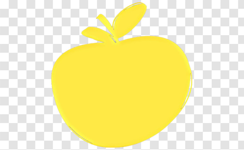 Yellow Fruit Leaf Apple Plant Transparent PNG