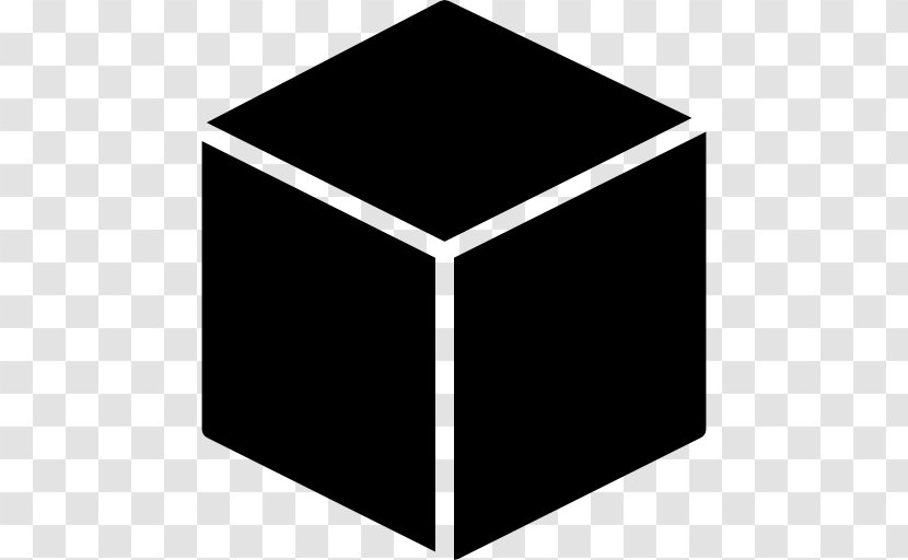 Cube Shape Geometry - Hexahedron Transparent PNG