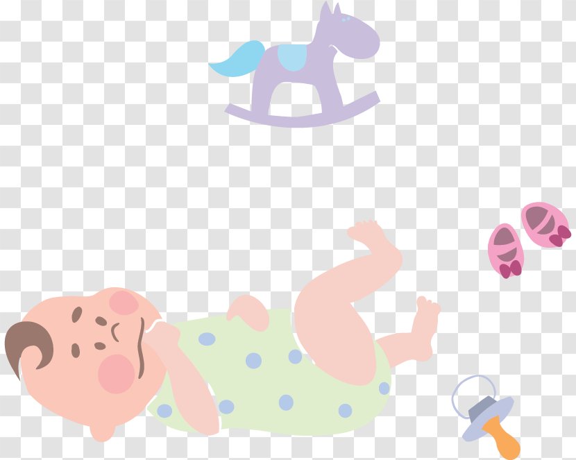Infant Cartoon Clip Art - Heart - Baby Transparent PNG