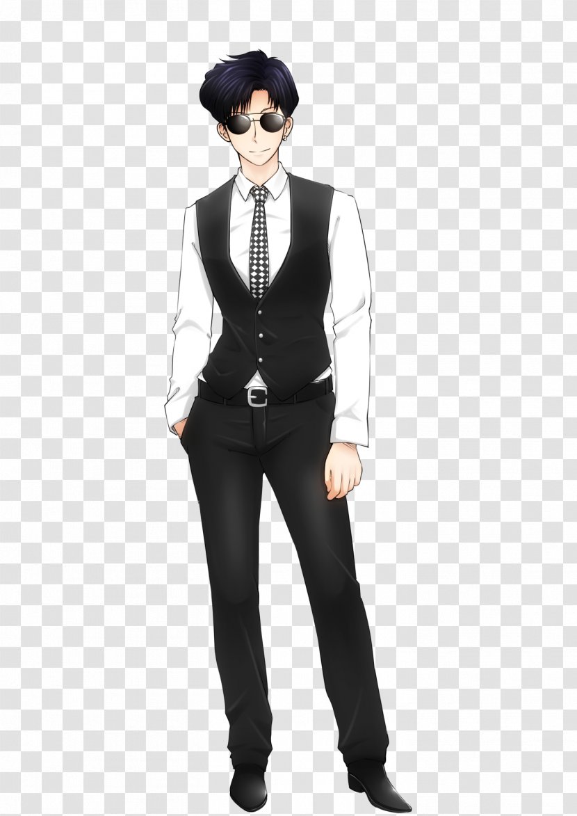 Tuxedo M. Costume Sleeve - Mamoru Transparent PNG