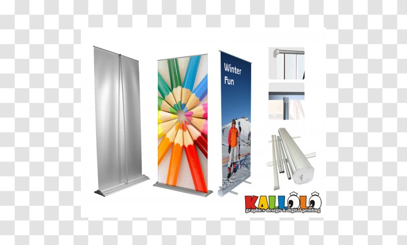 Banner Digital Printing Display Stand Advertising Transparent PNG