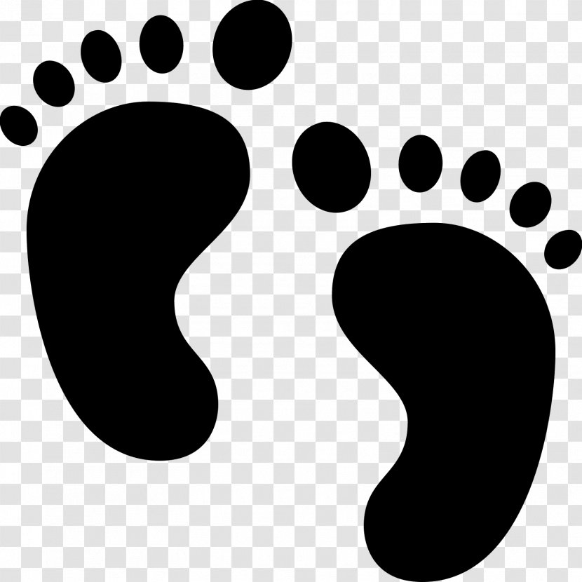 Footprint Clip Art - Pram Baby Transparent PNG