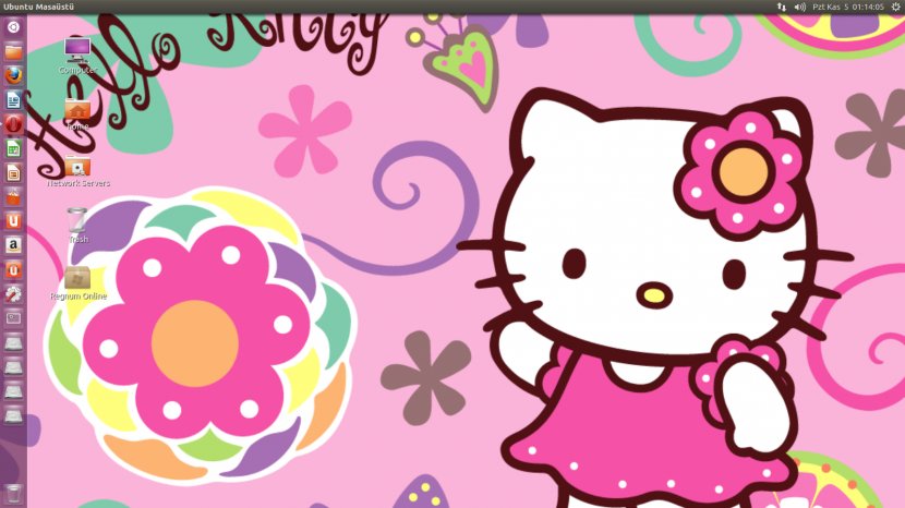 Hello Kitty Desktop Wallpaper Sanrio - Silhouette Transparent PNG