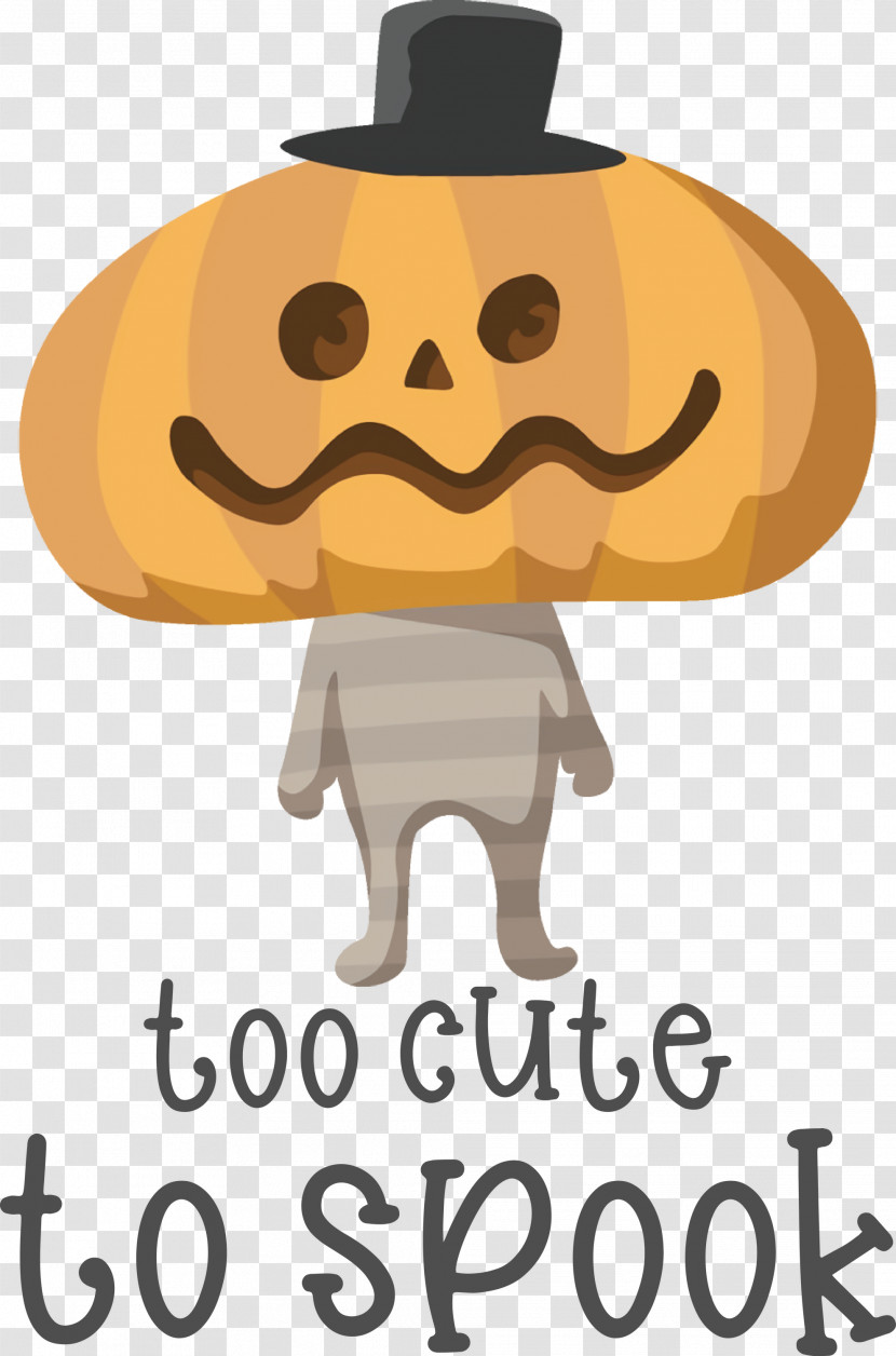 Halloween Too Cute To Spook Spook Transparent PNG