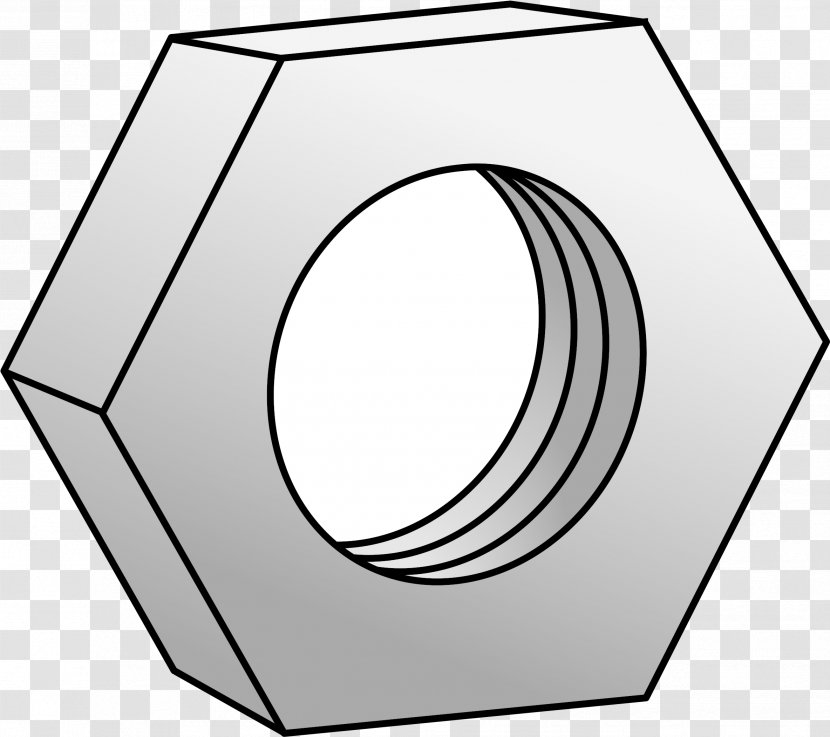 Hexagon Background - Nut - Cartoon Transparent PNG